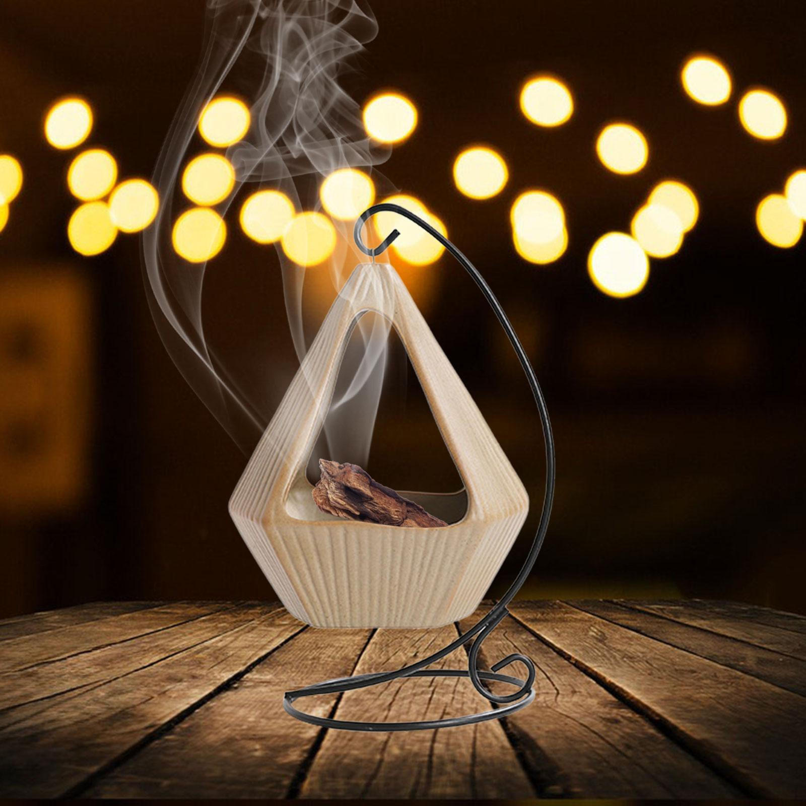 Ceramic Hanging Incense Burner for Indoor Room Decor And Desktop Use 12.8cmx19.5cm
Ceramic Hanging Incense Burner for Indoor Room Decor And Desktop Use 12.8cmx19.5cm