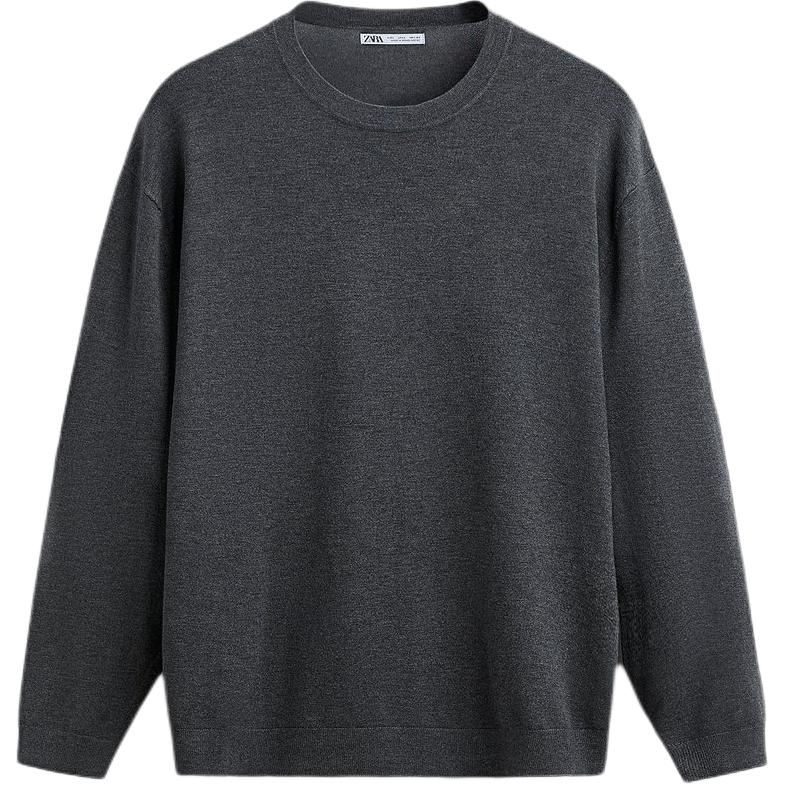 Zara Solid Color Simple Round Neck Long Sleeve Knit Sweater Men sweater Gray 6216300-803 XL
Zara Solid Color Simple Round Neck Long Sleeve Knit Sweater Men sweater Gray 6216300-803 XL