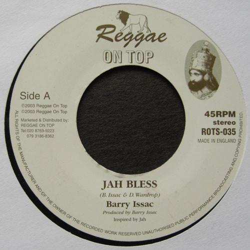 7inch Record BARRY ISSAC Jah Bless ROTS035 Reggae On Top 2003 UK Reggae Ska Dub Used
7inch Record BARRY ISSAC Jah Bless ROTS035 Reggae On Top 2003 UK Reggae Ska Dub Used