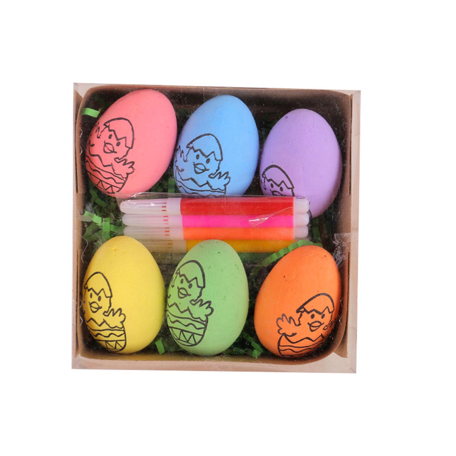 Easter Drawing Eggs Sets of 6 Kids DIY Hand Painted Set Fun and Creative for Art Enthusiasts Family Fun Present D
Easter Drawing Eggs Sets of 6 Kids DIY Hand Painted Set Fun and Creative for Art Enthusiasts Family Fun Present D
