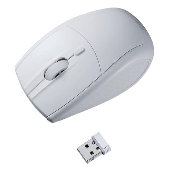 Sanwa Supply Ultra Small Receiver Wireless Optical Mouse White MA-NANOH1W білий
Sanwa Supply Ultra Small Receiver Wireless Optical Mouse White MA-NANOH1W білий