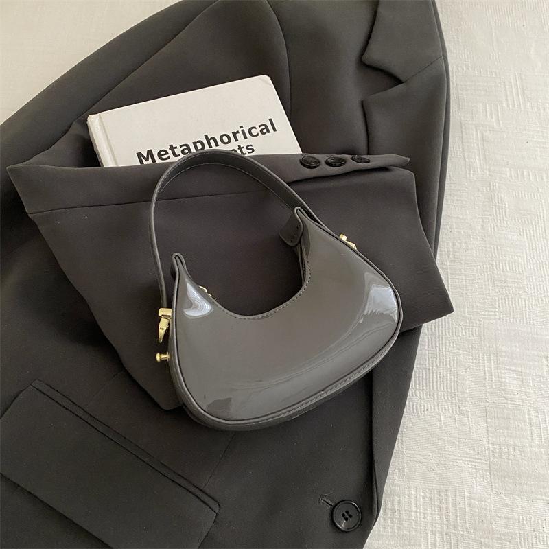 Autumn niche solid color portable crescent bag new trendy casual texture fashionable shoulder armpit bag
Autumn niche solid color portable crescent bag new trendy casual texture fashionable shoulder armpit bag