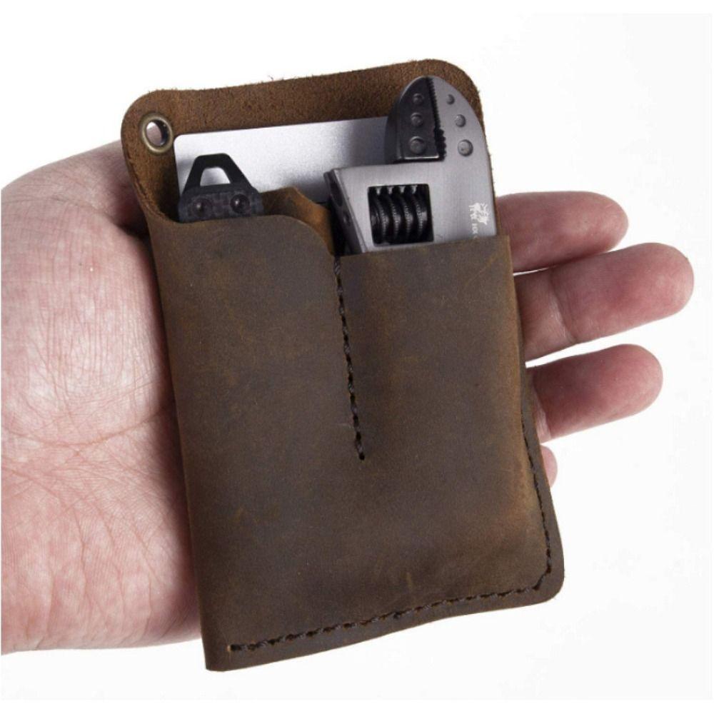 Belt Clip Outdoor Tool Pouch Genuine Leather EDC Pouch Pocket Leather EDC Organizer Men Utility коричневий
Belt Clip Outdoor Tool Pouch Genuine Leather EDC Pouch Pocket Leather EDC Organizer Men Utility коричневий