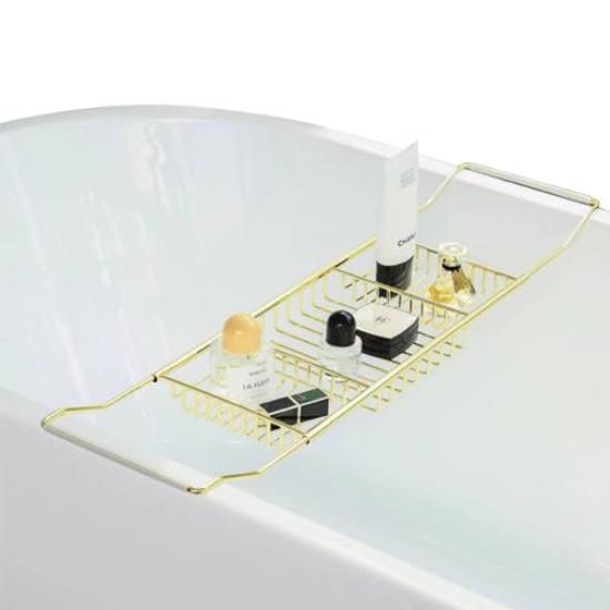 Asdays Bathtub Rack Bathtub Tray Bath Table Bathroom Storage Rack Expandable Stand (Gold) золотой
Asdays Bathtub Rack Bathtub Tray Bath Table Bathroom Storage Rack Expandable Stand (Gold) золотой