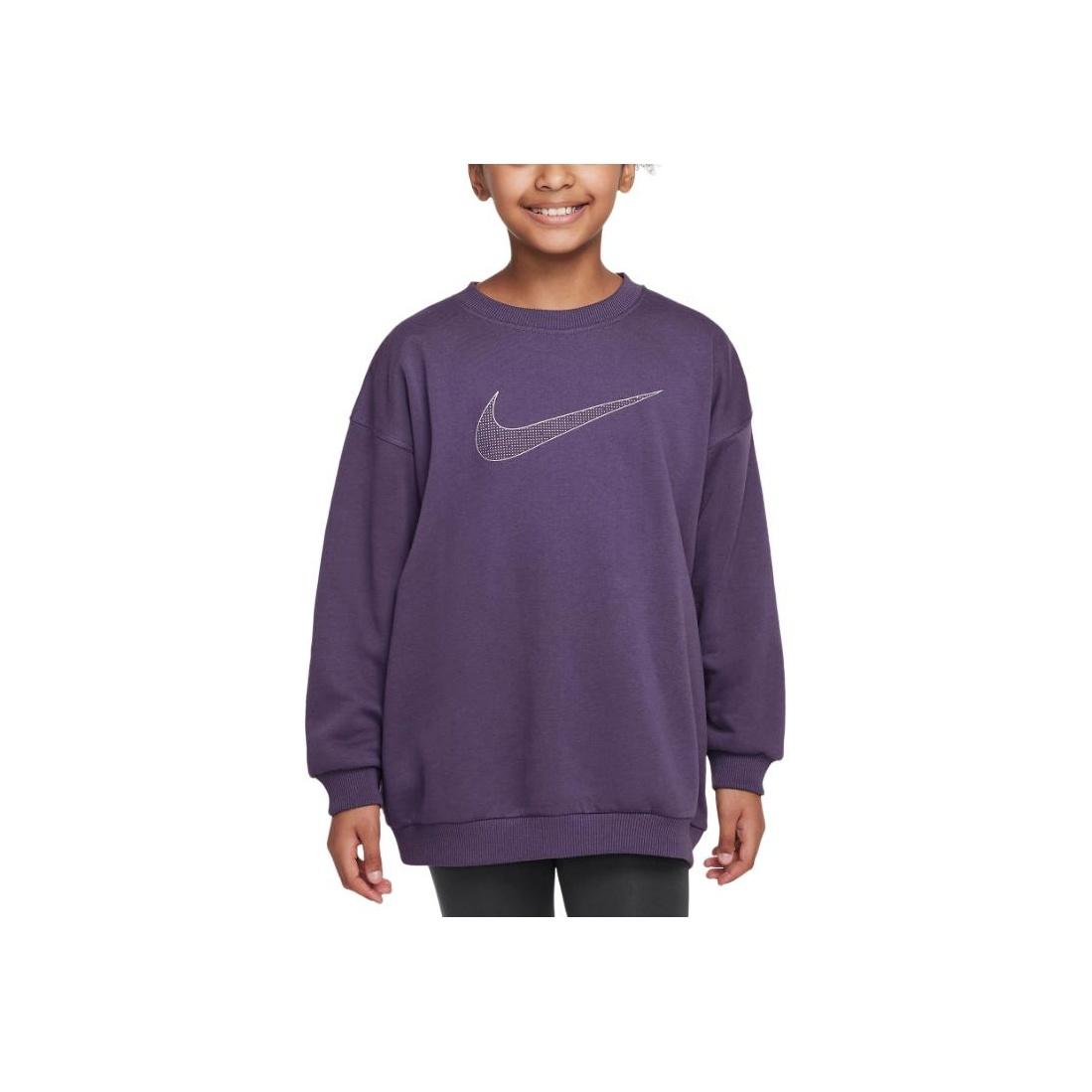 Nike Sweatshirt Logo Round Neck Pullover Loose Long Sleeve Kids tops Purple HM6527-573 XL
Nike Sweatshirt Logo Round Neck Pullover Loose Long Sleeve Kids tops Purple HM6527-573 XL