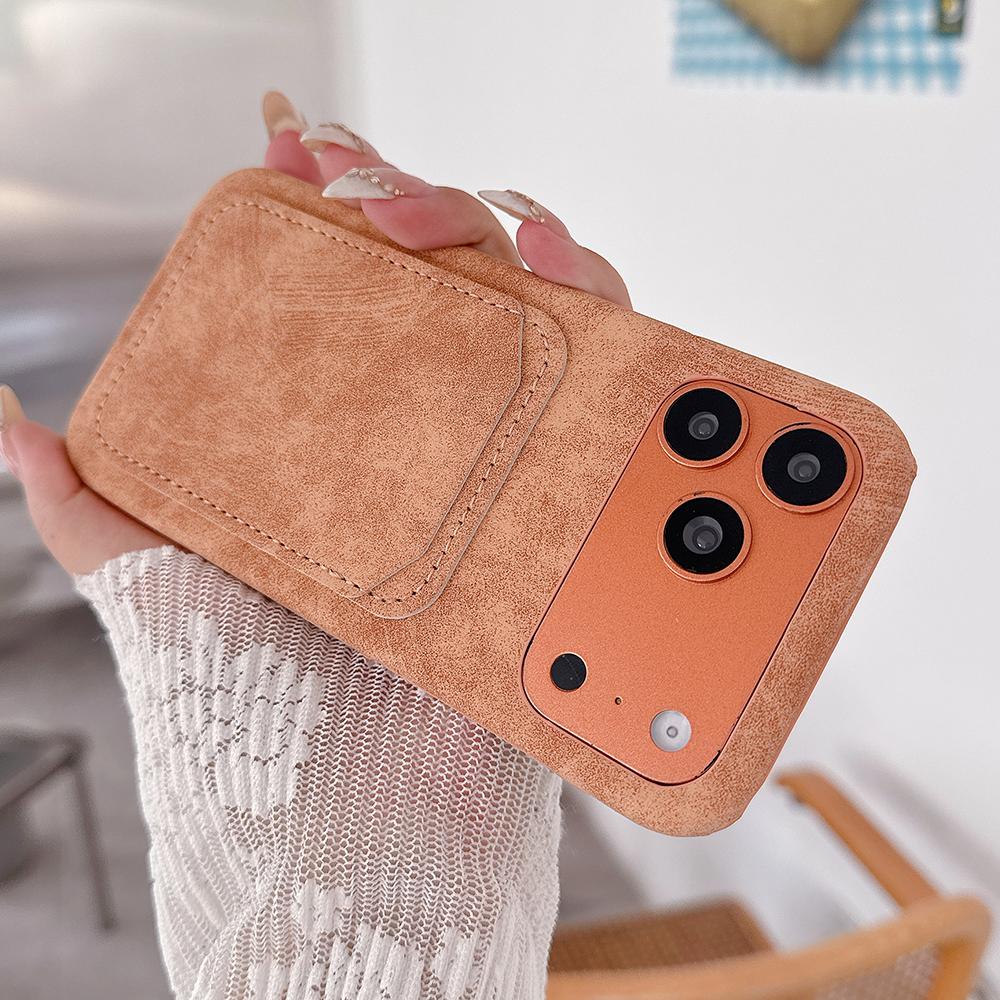 Vintage Suede Leather Card Holder Wallet Case For iPhone Air 17 16 15 14 13 12 11 Pro Max Plus Photo Packet Matte Bumper Cover iPhone 11
Vintage Suede Leather Card Holder Wallet Case For iPhone Air 17 16 15 14 13 12 11 Pro Max Plus Photo Packet Matte Bumper Cover iPhone 11