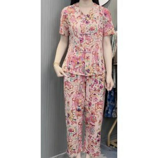 Stylish Summer Age-Reducing Two-Piece Set: Loose Short-Sleeve T-Shirt & Pants for Middle-Aged and Elderly 2XL (recommended for 52.5-60 kg) червоний
Stylish Summer Age-Reducing Two-Piece Set: Loose Short-Sleeve T-Shirt & Pants for Middle-Aged and Elderly 2XL (recommended for 52.5-60 kg) червоний