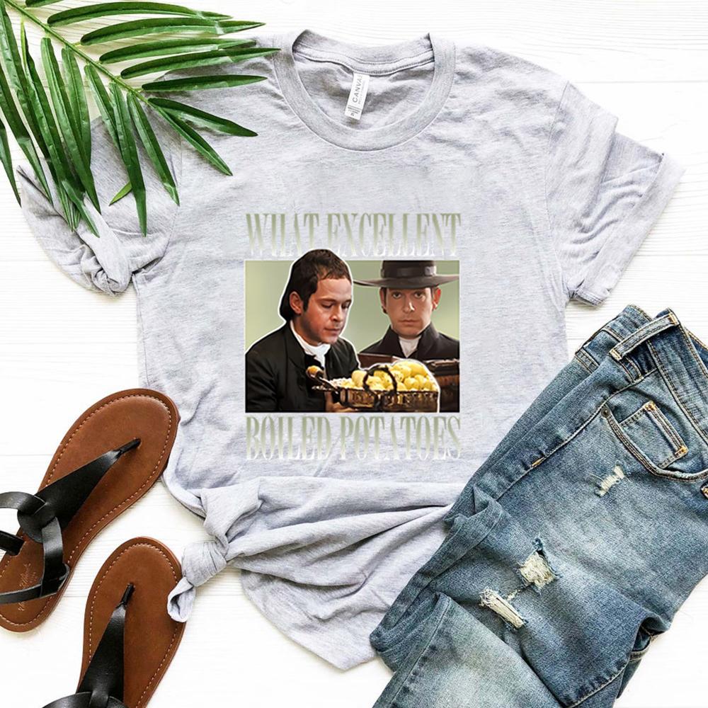 Boiled Potatoes Funny Meme T Shirt Jane Austen Shirt Pride and Prejudice Tshirt Bookish Graphic Shirt Unisex Short Sleeves Tops 4XL
Boiled Potatoes Funny Meme T Shirt Jane Austen Shirt Pride and Prejudice Tshirt Bookish Graphic Shirt Unisex Short Sleeves Tops 4XL