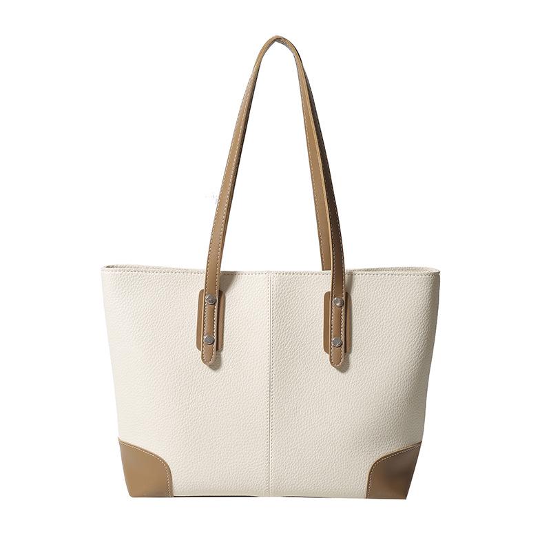 Высококачественная женская летняя сумка-тоут большой вместимости - Универсальная модная сумка через плечо белый
Высококачественная женская летняя сумка-тоут большой вместимости - Универсальная модная сумка через плечо белый