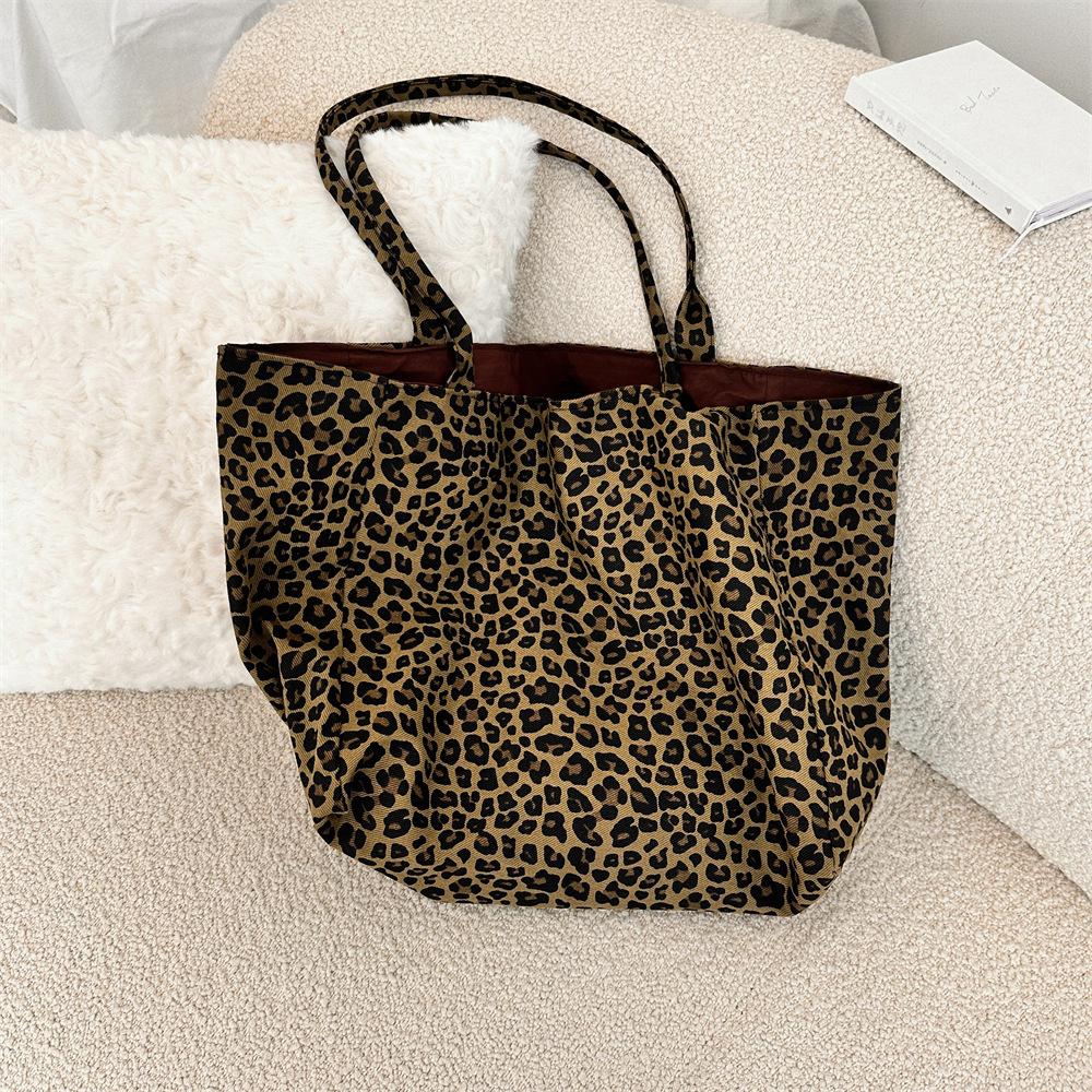 Ранняя осень нишевая ретро сумка-тоут большой емкости двухсторонняя сумка на одно плечо модная легкая тканевая сумка