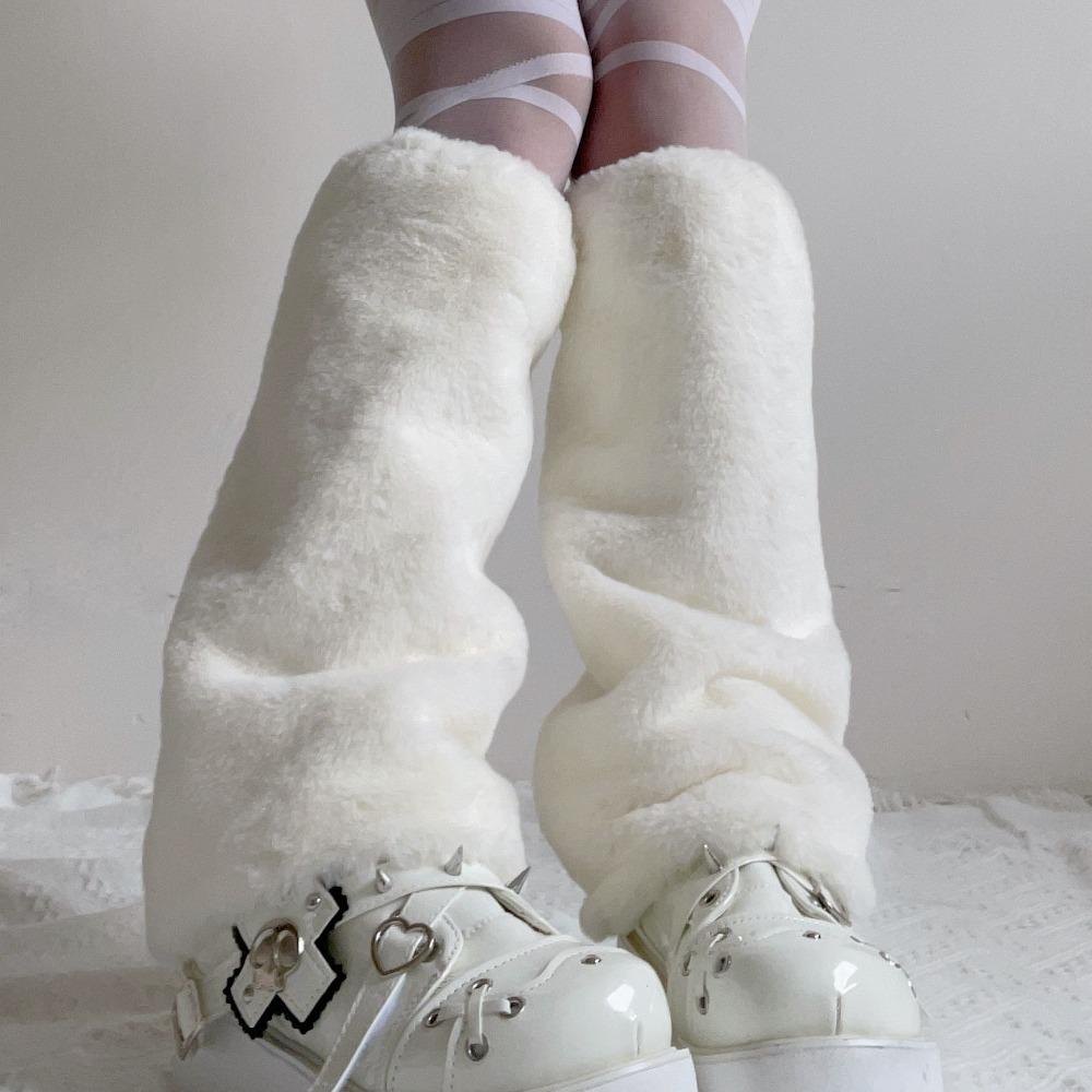 Y2K Furry Women Leg Warmers Tie-up Elegant Long Stockings Leg Protection Soft Warm Winter Pile Socks for Party Street One Size
Y2K Furry Women Leg Warmers Tie-up Elegant Long Stockings Leg Protection Soft Warm Winter Pile Socks for Party Street One Size