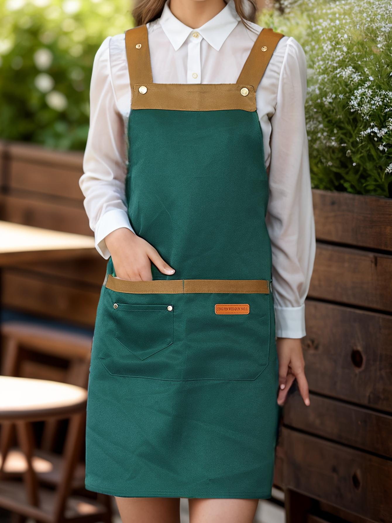 1 шт. Унисекс Регулируемый фартук с карманами, Полиэстер 100% Не тянущийся, Обычная посадка, Без рукавов, Н-образный подол, Тканый для приготовления пищи, выпечки, работников ресторана 1pc
1 шт. Унисекс Регулируемый фартук с карманами, Полиэстер 100% Не тянущийся, Обычная посадка, Без рукавов, Н-образный подол, Тканый для приготовления пищи, выпечки, работников ресторана 1pc