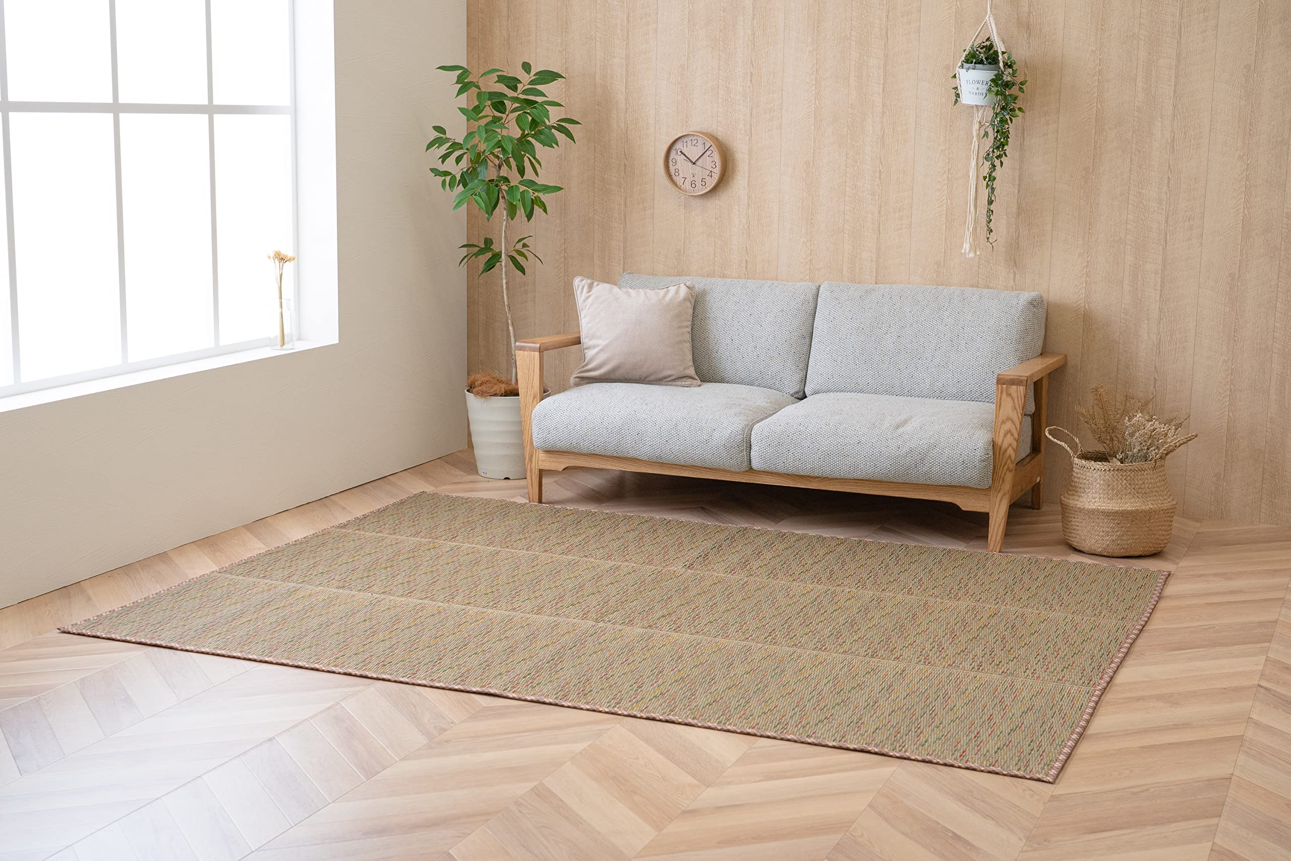 Ковер Ikehiko Rush Rug Tatami Note Rectangle NCX Leap Beige 180 x 240 см, простой, с регулировкой влажности, антибактериальный и дезодорирующий эффект, амортизация
Ковер Ikehiko Rush Rug Tatami Note Rectangle NCX Leap Beige 180 x 240 см, простой, с регулировкой влажности, антибактериальный и дезодорирующий эффект, амортизация