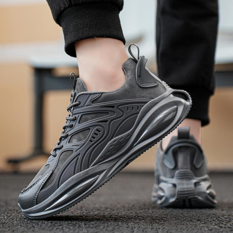 Men s shoes autumn and winter new air cushion running shoes outdoor green student sports shoes platform men s leather casual shoes 47
Men s shoes autumn and winter new air cushion running shoes outdoor green student sports shoes platform men s leather casual shoes 47