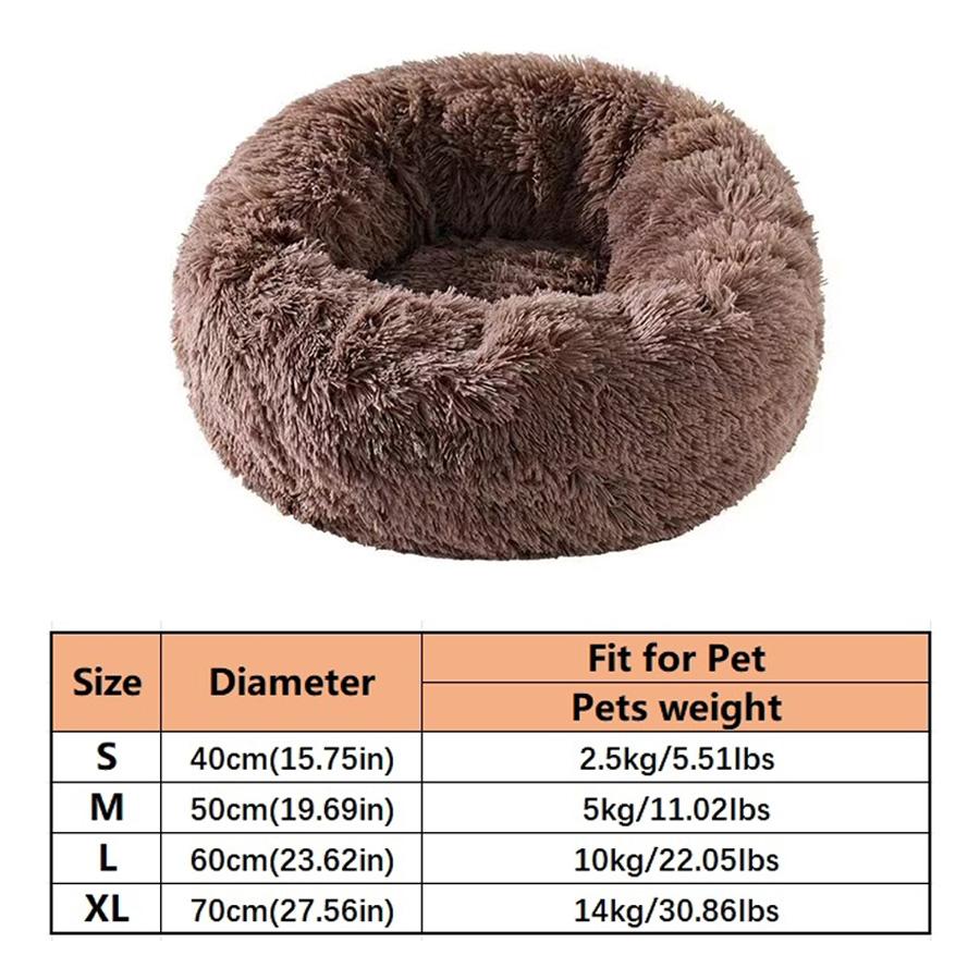 Soft Long Plush Cat House Beds dog Calm Warm Faux Fur Bed Donut Round Comfortable Sleeping Bed Washable for Small Medium Dog Cat S(40x40cm) хаки
Soft Long Plush Cat House Beds dog Calm Warm Faux Fur Bed Donut Round Comfortable Sleeping Bed Washable for Small Medium Dog Cat S(40x40cm) хаки
