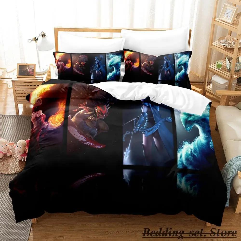Game Dota 2 Комплект постільної білизни Single Twin Full Queen King Size Bed Set Adult Kid Bedroom Duvetcover Sets Anime parure de lit Bed US King 264x228cm
Game Dota 2 Комплект постільної білизни Single Twin Full Queen King Size Bed Set Adult Kid Bedroom Duvetcover Sets Anime parure de lit Bed US King 264x228cm