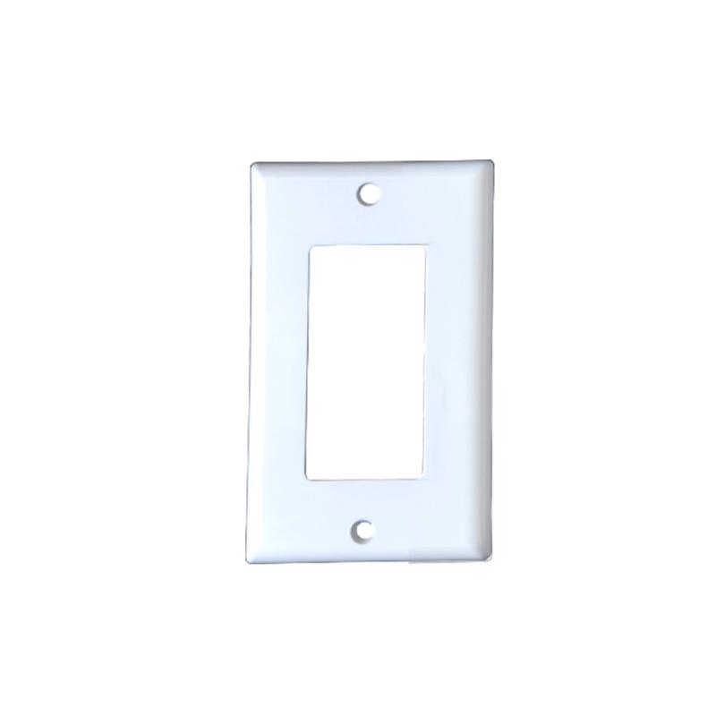 Decorator White Outlet Wall Plate Rocker Switch Cover Home Tool For 14 Gang Rocker-Single
Decorator White Outlet Wall Plate Rocker Switch Cover Home Tool For 14 Gang Rocker-Single
