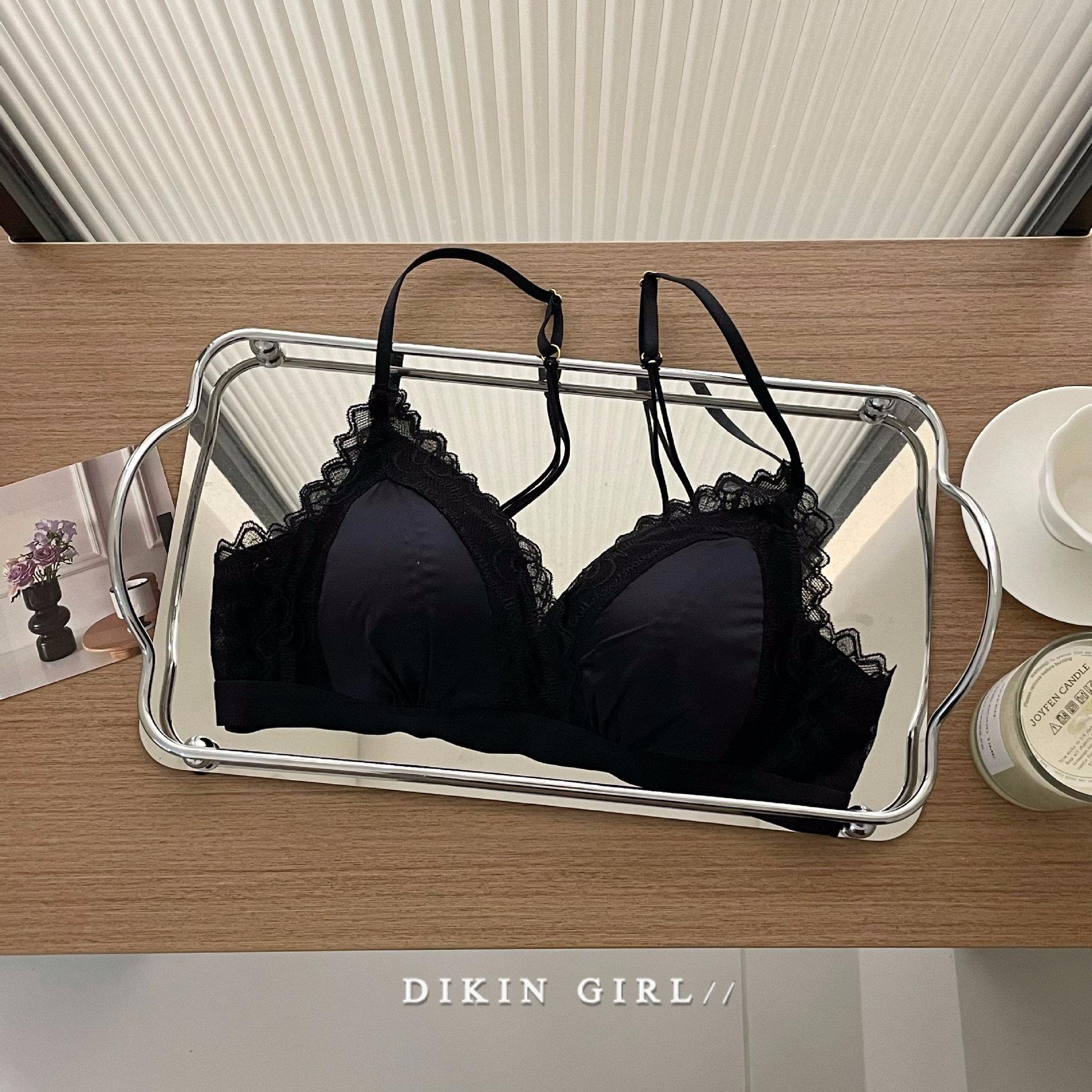 Кружевной бюстгальтер-треугольник - Бесшовный, Сексуальный, Тонкий стиль для поддержки маленькой груди и предотвращения обвисания 38/85AB
Кружевной бюстгальтер-треугольник - Бесшовный, Сексуальный, Тонкий стиль для поддержки маленькой груди и предотвращения обвисания 38/85AB