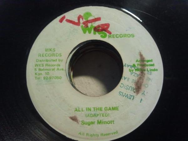 7-дюймовая пластинка SUGAR MINOTT - It s All In The Game NONE WKS Records 1986 Ямайка Регги, Ска и Даб Б/У
7-дюймовая пластинка SUGAR MINOTT - It s All In The Game NONE WKS Records 1986 Ямайка Регги, Ска и Даб Б/У