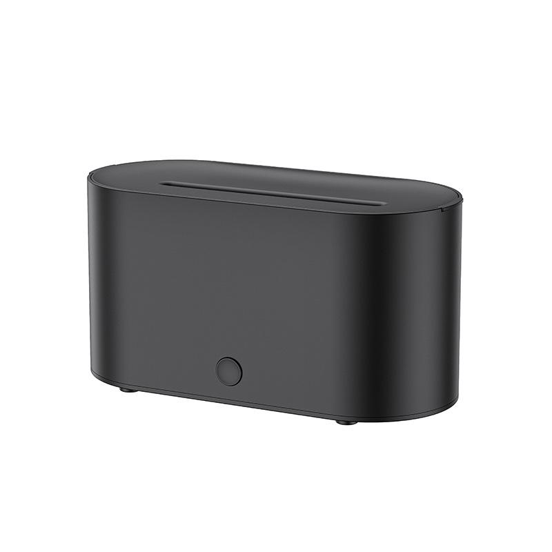 Имитация пламени Ароматерапевтическая машина Небольшая бытовая настольная цветная Увлажняющая Ароматерапевтическая машина Увлажнение чёрный