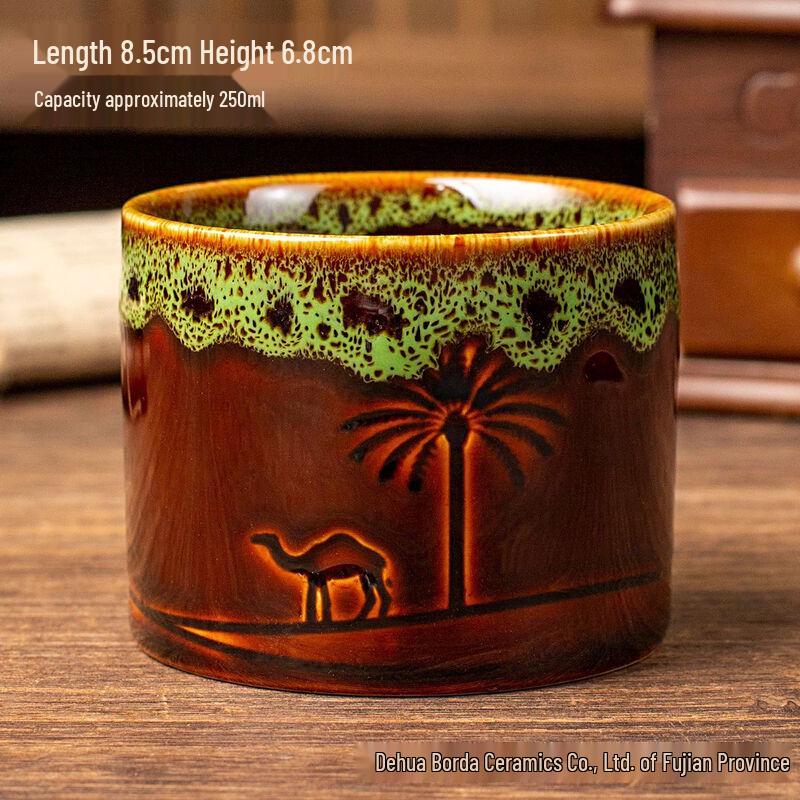OLOEY Kiln-Glazed Ceramic Coffee Cup
OLOEY Kiln-Glazed Ceramic Coffee Cup