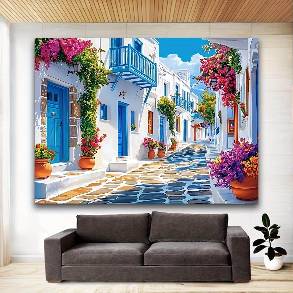 1 Piece Mediterranean Town Scenery TapestryPolyester Material Ideal for Living Room Bedroom Decorationwith Installation Kit 74x94cm(29x37in)
1 Piece Mediterranean Town Scenery TapestryPolyester Material Ideal for Living Room Bedroom Decorationwith Installation Kit 74x94cm(29x37in)