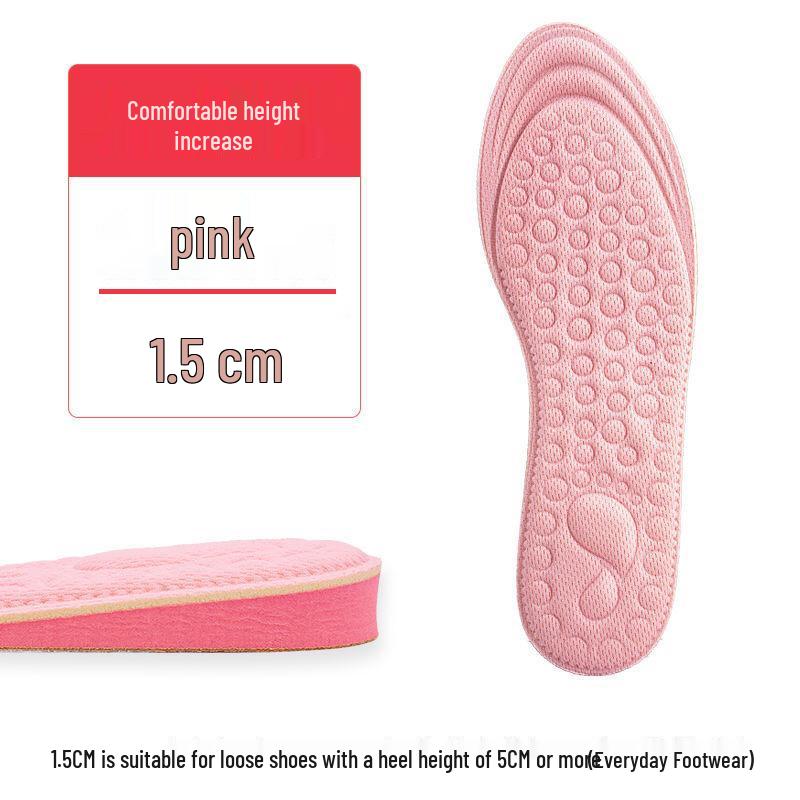 Breathable EVA Height-Boosting Insoles for Men and Women: Invisible Comfort for Sports and Casual Shoes Size 37-38
Breathable EVA Height-Boosting Insoles for Men and Women: Invisible Comfort for Sports and Casual Shoes Size 37-38