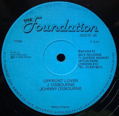 12-дюймовая пластинка JOHNNY OSBOURNE / TRANNY RANKING - Upfront Lover / Van Man TF008 The Foundation 1983 UK Регги, Ска и Даб Б/У
12-дюймовая пластинка JOHNNY OSBOURNE / TRANNY RANKING - Upfront Lover / Van Man TF008 The Foundation 1983 UK Регги, Ска и Даб Б/У