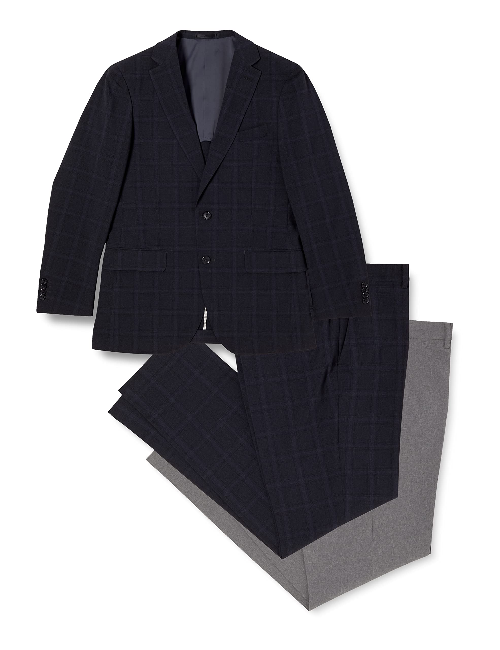 Takakyu Stretch Washable Regular Fit 110011803722233 Men s Wrinkle-Resistant Two-Piece Suit, Gray, AB4, 40,000 yen, сірий колір
Takakyu Stretch Washable Regular Fit 110011803722233 Men s Wrinkle-Resistant Two-Piece Suit, Gray, AB4, 40,000 yen, сірий колір