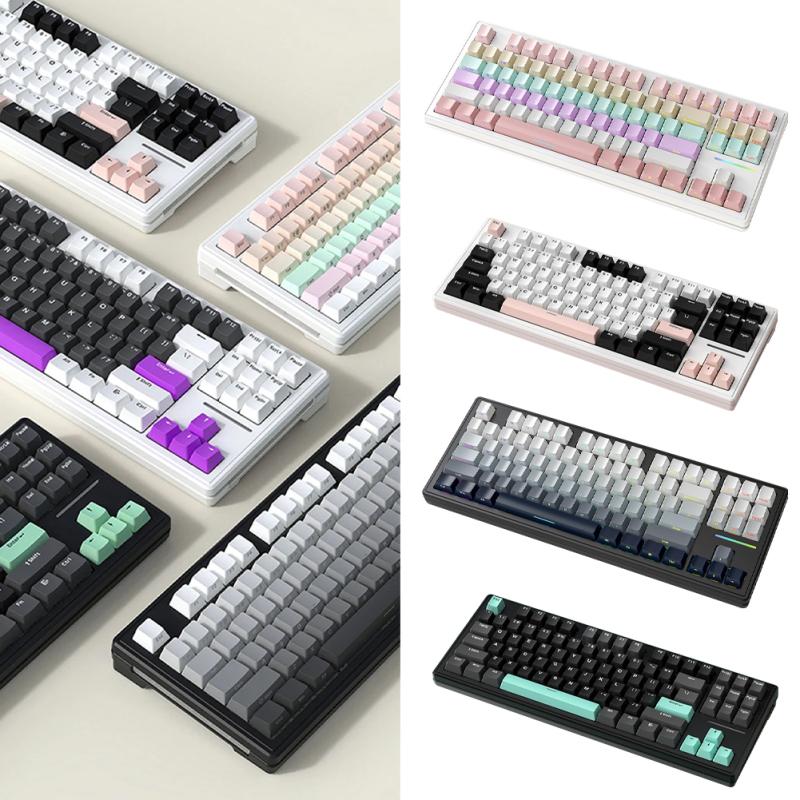 Беспроводная игровая клавиатура с 87 клавишами, RGB-подсветкой, аккумулятором емкостью 4600 мАч, механическим валом
Беспроводная игровая клавиатура с 87 клавишами, RGB-подсветкой, аккумулятором емкостью 4600 мАч, механическим валом
