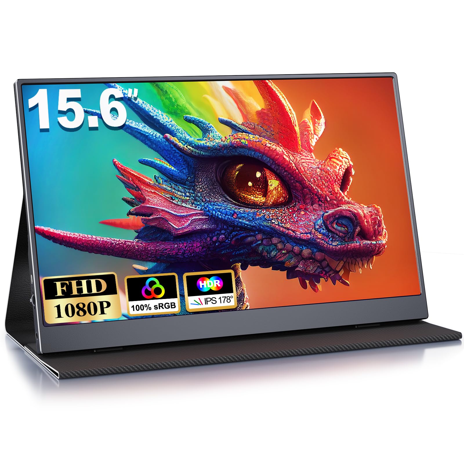 COOLHOOD Mobile Monitor Inch Mobile Display 1920x1080FHD Gaming Monitor Switch Monitor High Brightness 400Nits Wide Color Gamut IPS Panel HDR Mode чорний
COOLHOOD Mobile Monitor Inch Mobile Display 1920x1080FHD Gaming Monitor Switch Monitor High Brightness 400Nits Wide Color Gamut IPS Panel HDR Mode чорний