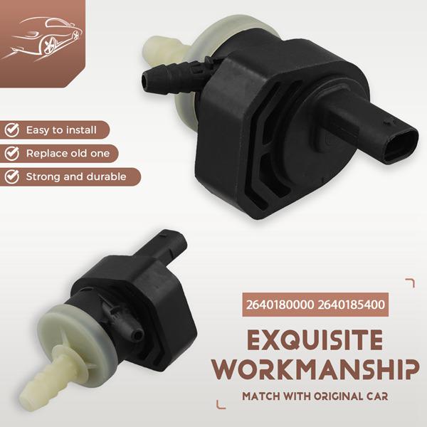 Mercedes-Benz Carbon Canister Solenoid Valve 2640180000, 2640185400 None
Mercedes-Benz Carbon Canister Solenoid Valve 2640180000, 2640185400 None