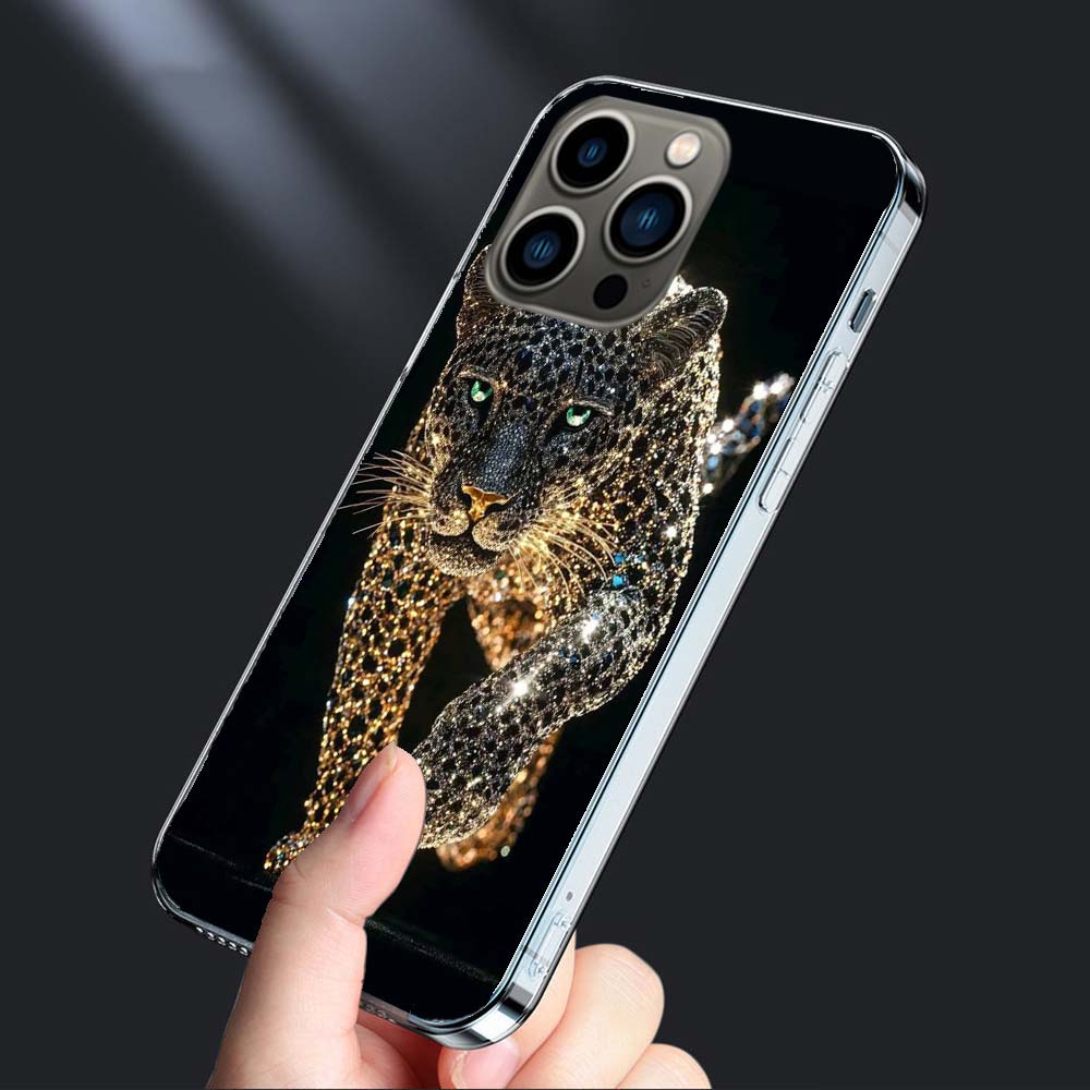 Чехол для телефона с принтом гепарда и бриллиантами-иллюзиями для iPhone 16E 15 Pro 14 Plus 17E 16 17 Pro Max Air 11 12 13 Mini Ударопрочный Capa iPhone 15 Pro
Чехол для телефона с принтом гепарда и бриллиантами-иллюзиями для iPhone 16E 15 Pro 14 Plus 17E 16 17 Pro Max Air 11 12 13 Mini Ударопрочный Capa iPhone 15 Pro