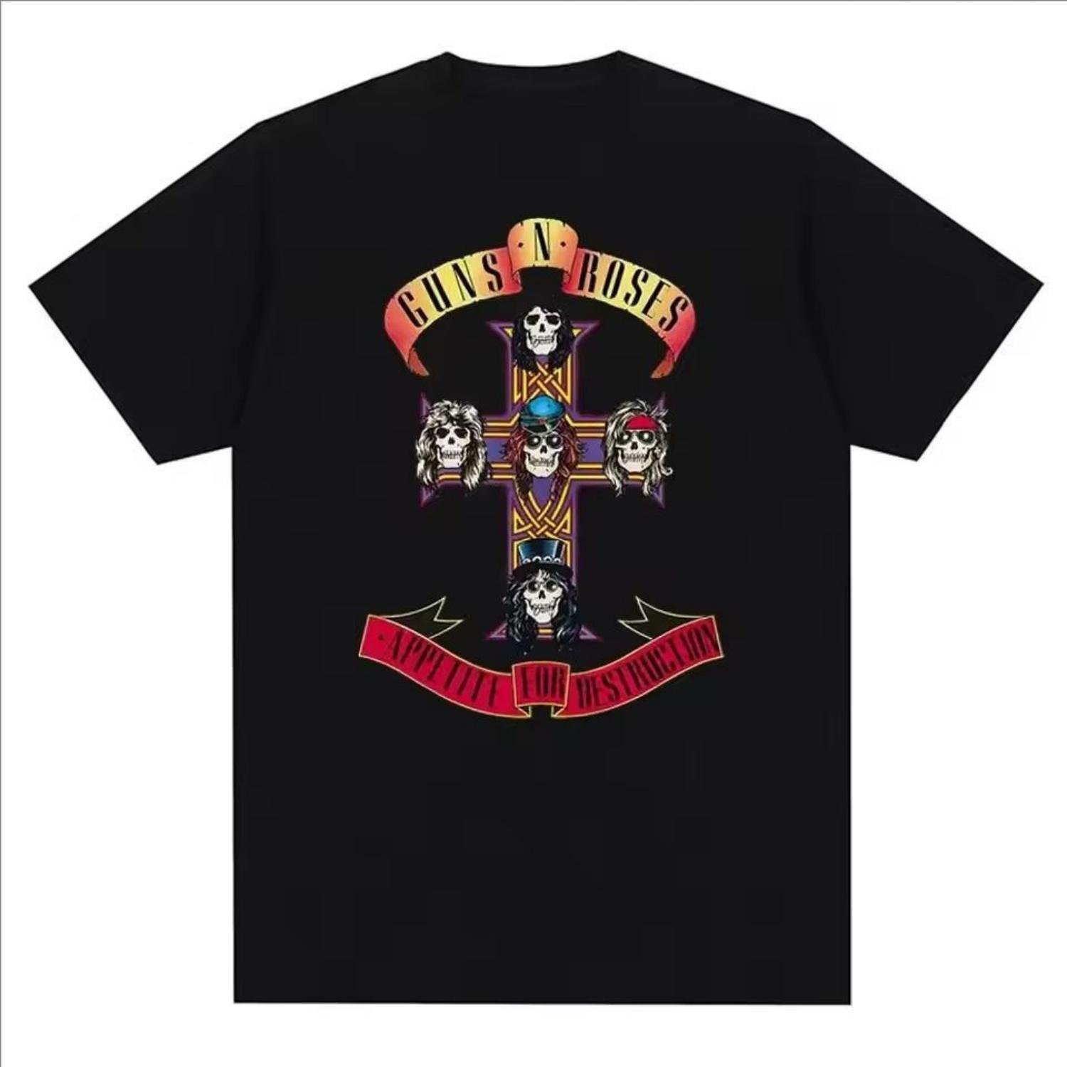 Футболка с графическим принтом Guns N Roses, винтажная, рок-группа, уличная одежда, с коротким рукавом, модная, с круглым вырезом, женская футболка S
Футболка с графическим принтом Guns N Roses, винтажная, рок-группа, уличная одежда, с коротким рукавом, модная, с круглым вырезом, женская футболка S