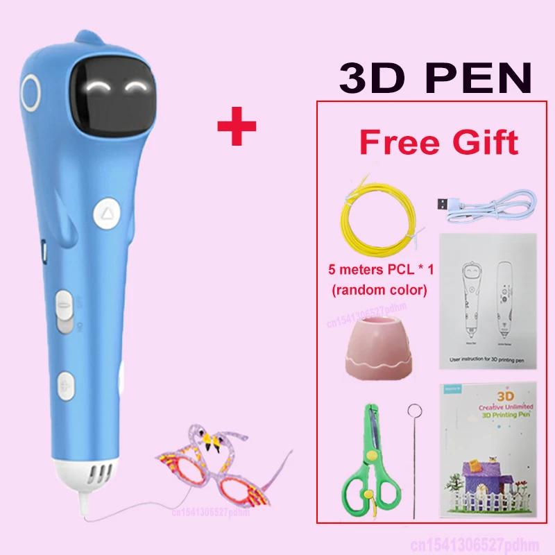 Low Temperature Anti Scald 3D Printing Pen Set USB Rechargeable DIY Drawing Toy Gift for Kids Boys Girls синій
Low Temperature Anti Scald 3D Printing Pen Set USB Rechargeable DIY Drawing Toy Gift for Kids Boys Girls синій