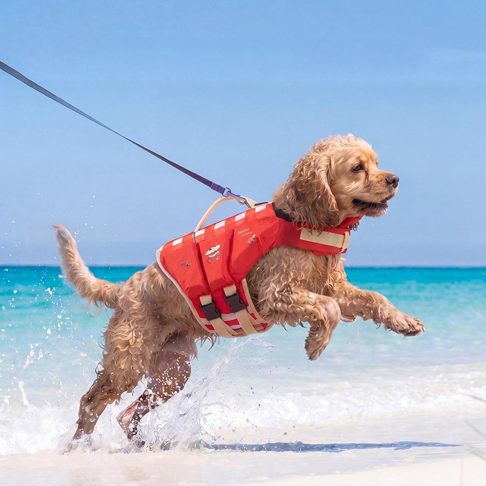 Breathable Pet Life Vest Waterproof Dog Swimming Suit Secure Fit Dog Life Preserver Beach XS червоний
Breathable Pet Life Vest Waterproof Dog Swimming Suit Secure Fit Dog Life Preserver Beach XS червоний