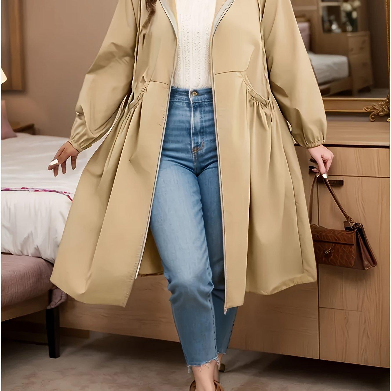 Loose Mid-Length Coat N 20617L - Casual Fit, Versatile Style, Medium Length Outerwear. 3XL
Loose Mid-Length Coat N 20617L - Casual Fit, Versatile Style, Medium Length Outerwear. 3XL