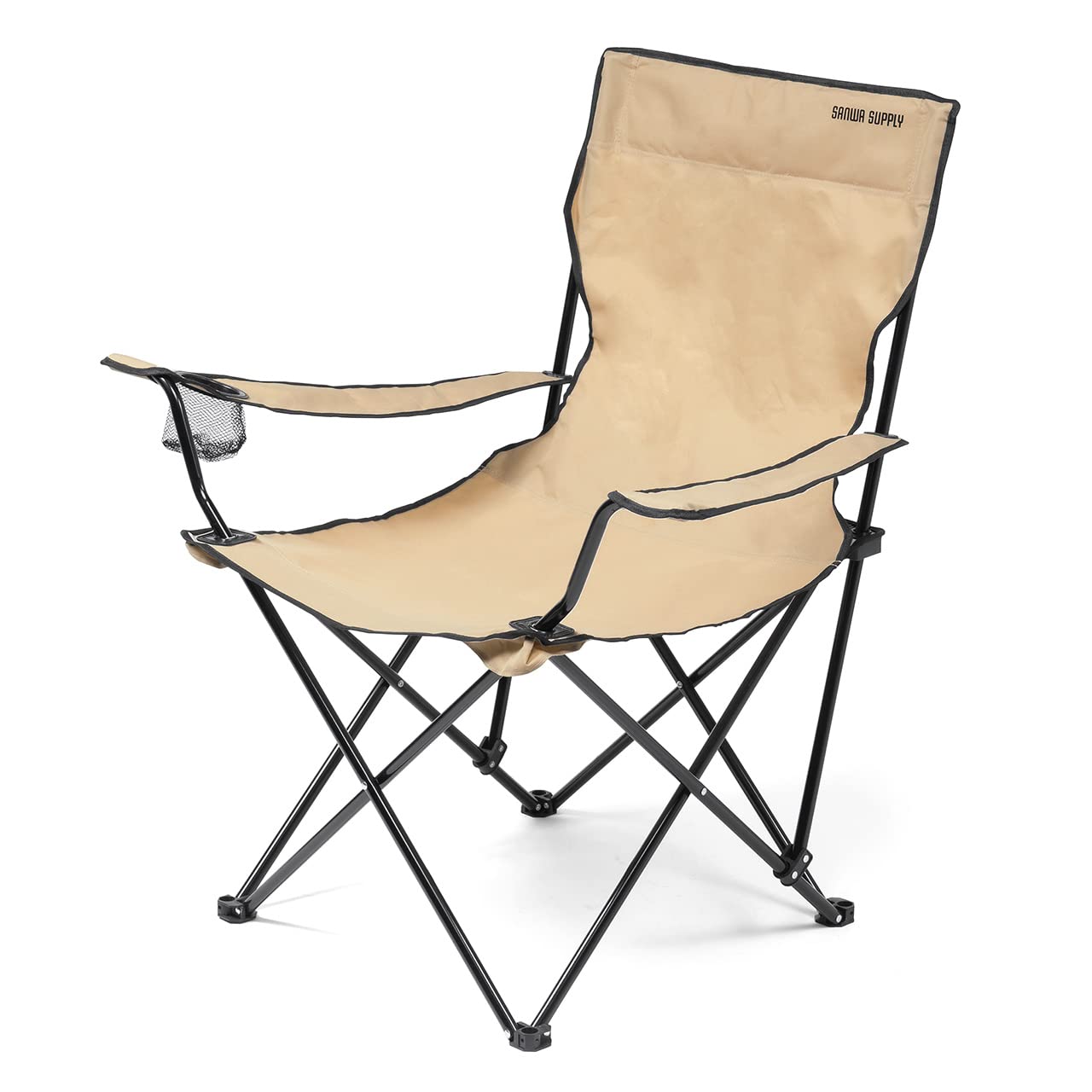 Sanwa Direct Folding Chair, Workation, Camping, Outdoor, Lightweight, Load Capacity 120kg, Storage Bag Included, Beige 150-SNCH048BR
Sanwa Direct Folding Chair, Workation, Camping, Outdoor, Lightweight, Load Capacity 120kg, Storage Bag Included, Beige 150-SNCH048BR