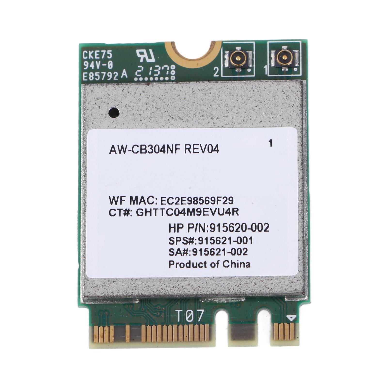 AW CB304NF RTL8821CE Network Card 433Mbps M.2 NGFF Network Card BT4.2 Network Adapter for Windows 7
AW CB304NF RTL8821CE Network Card 433Mbps M.2 NGFF Network Card BT4.2 Network Adapter for Windows 7