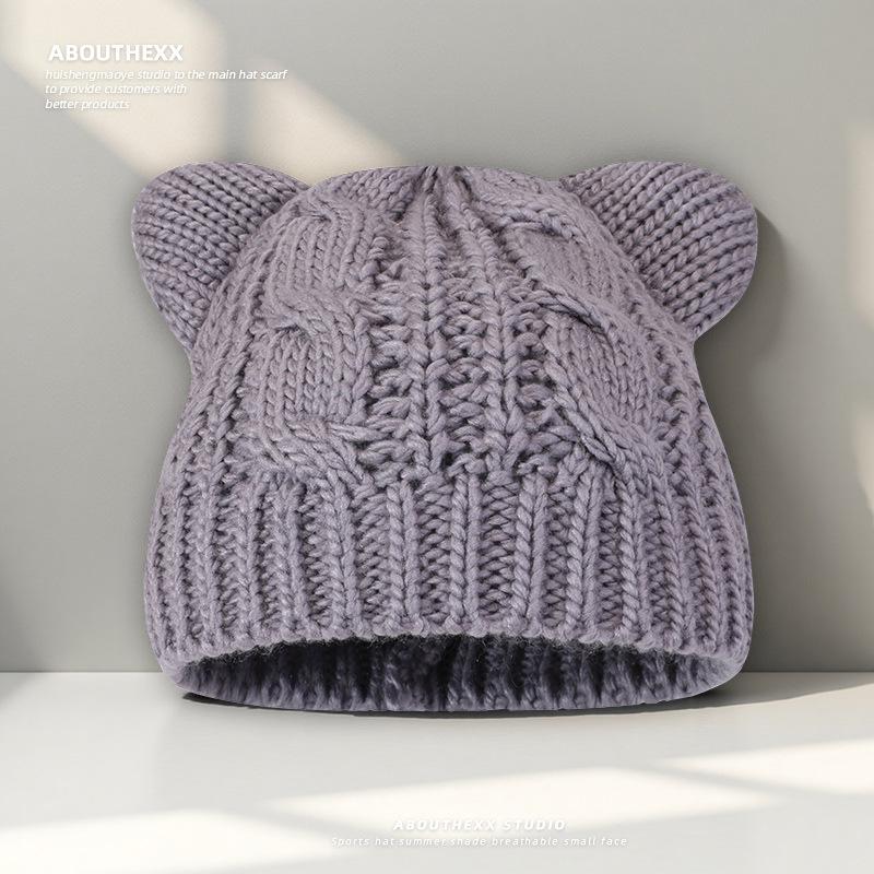 Cat Ear Hat Women s Autumn and Winter New Ear Protective Knitted Hat Outdoor Warm Cute Pullover Hat Versatile Wool Hat Trendy M(56-58cm)
Cat Ear Hat Women s Autumn and Winter New Ear Protective Knitted Hat Outdoor Warm Cute Pullover Hat Versatile Wool Hat Trendy M(56-58cm)