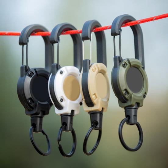 Fly Fishing Retractor Badge Reel with Wire Rope Multipurpose 360-Degree Rotation Keychain Carabiner Clip Camping Supplies армія зелений колір
Fly Fishing Retractor Badge Reel with Wire Rope Multipurpose 360-Degree Rotation Keychain Carabiner Clip Camping Supplies армія зелений колір