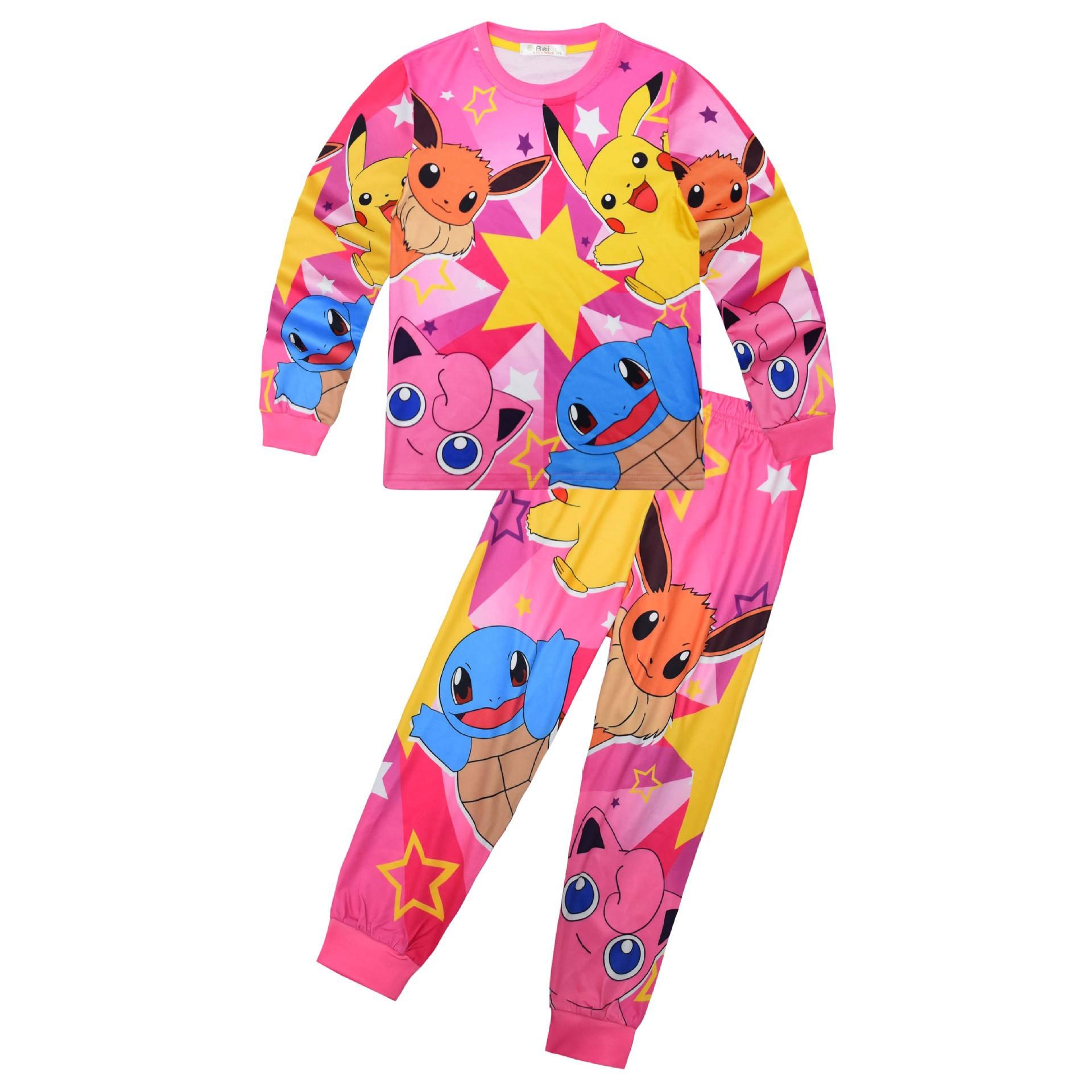 Long-Sleeved Set, Cartoon Digital Printing, Middle-Aged And Older Children S Loungewear Long-Sleeved + Trousers Set 8027. 110
Long-Sleeved Set, Cartoon Digital Printing, Middle-Aged And Older Children S Loungewear Long-Sleeved + Trousers Set 8027. 110