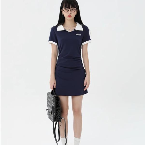 2025 High-End Spicy Girl Summer Bodycon Dress: Sexy Polo Collar Mini Skirt for Women M Premium
2025 High-End Spicy Girl Summer Bodycon Dress: Sexy Polo Collar Mini Skirt for Women M Premium