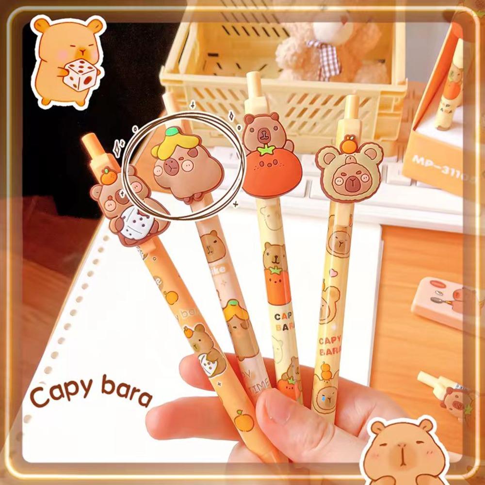 4pcs Capybara Mechanical Pencil Cute Writing Pencils Office Supplies Propelling Pencil School
4pcs Capybara Mechanical Pencil Cute Writing Pencils Office Supplies Propelling Pencil School