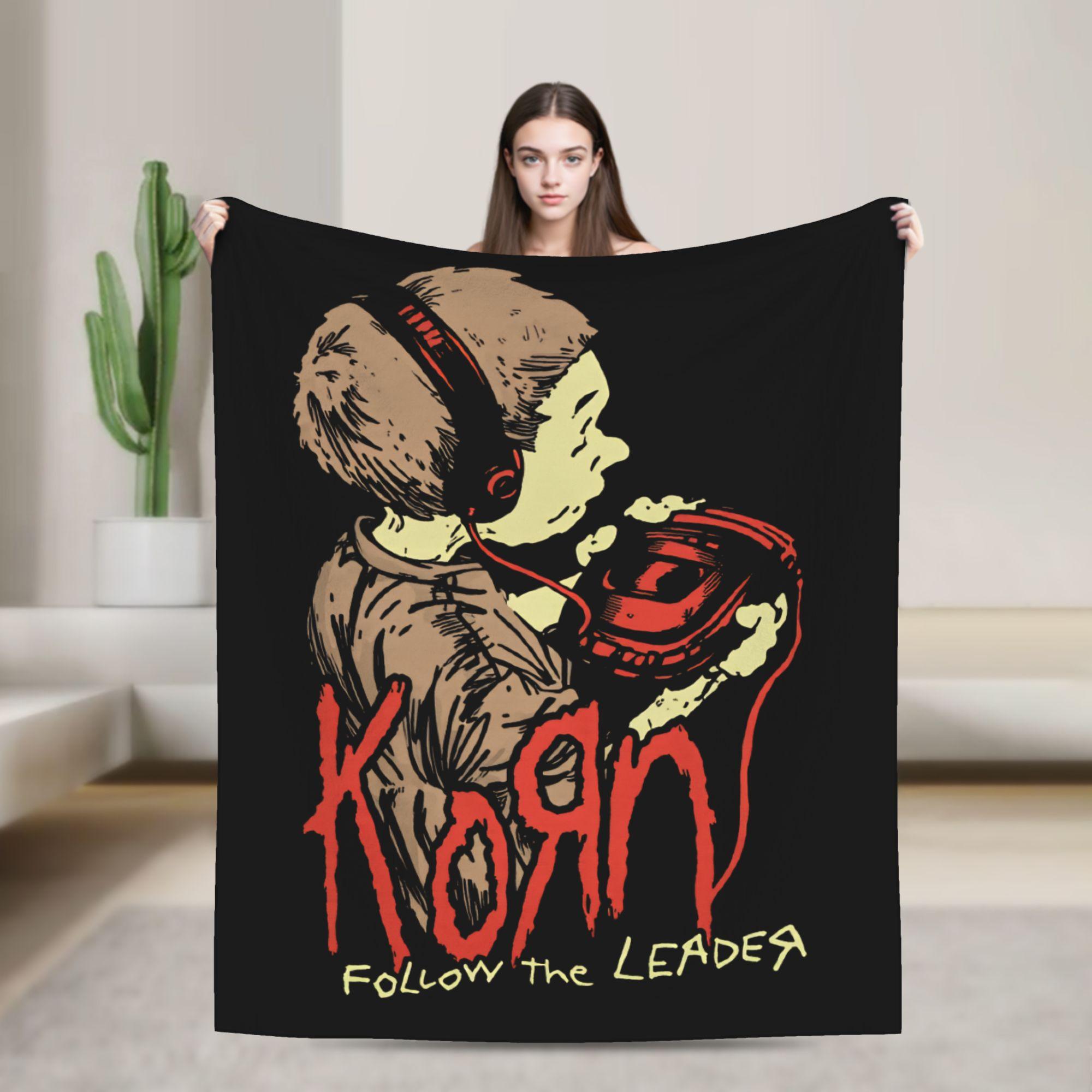 Korn Follow The Leader Walkman Blanket Quality Warm Soft Throw Blanket Spring Kids Living Room Fashion Bedspread 75x100cm (30x40inch)
Korn Follow The Leader Walkman Blanket Quality Warm Soft Throw Blanket Spring Kids Living Room Fashion Bedspread 75x100cm (30x40inch)