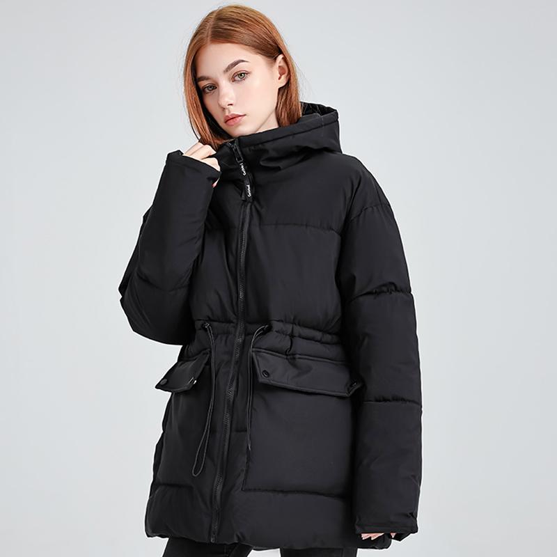Fashion Winter Woman Parkas Hooded Loose Thick Warm Jackets Women s Coats M чорний
Fashion Winter Woman Parkas Hooded Loose Thick Warm Jackets Women s Coats M чорний