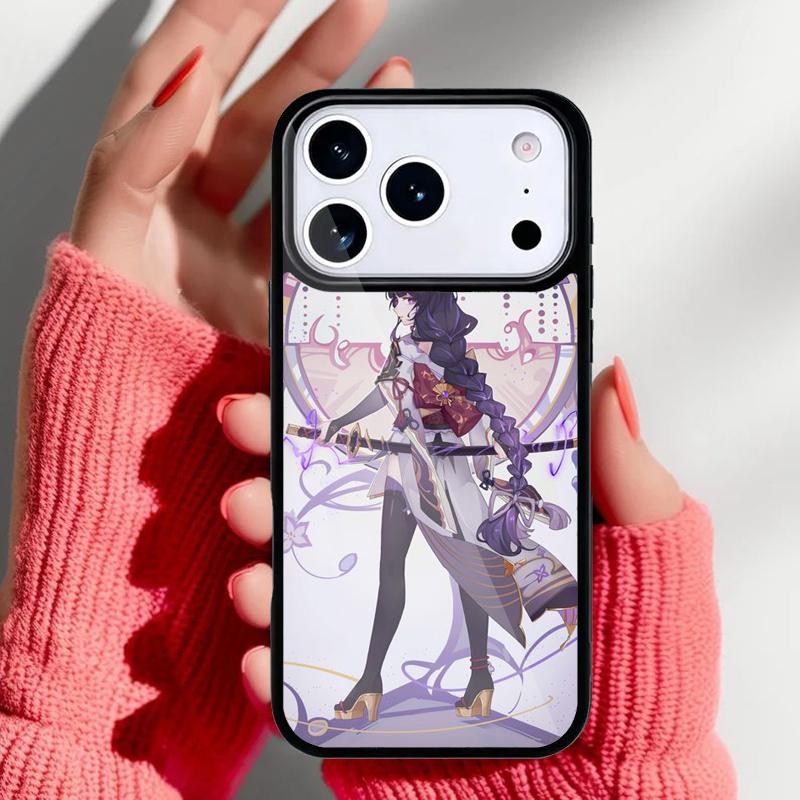 Genshin Impact Raiden Shogun Phone Case for iPhone 17 16 15 14 13 Pro Max Back Cover for 12 11 Pro Coque iPhone 15 Pro Max
Genshin Impact Raiden Shogun Phone Case for iPhone 17 16 15 14 13 Pro Max Back Cover for 12 11 Pro Coque iPhone 15 Pro Max