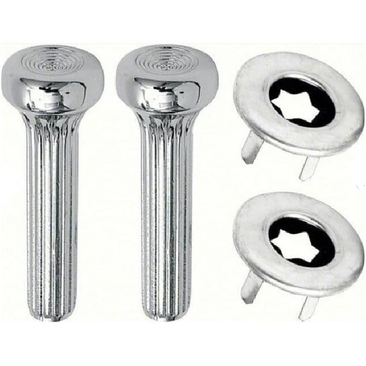 OER Die-cast Door Lock Knob Kit Fits 1968-1972 Pontiac Firebird and Chevy Camaro, 8740200
OER Die-cast Door Lock Knob Kit Fits 1968-1972 Pontiac Firebird and Chevy Camaro, 8740200