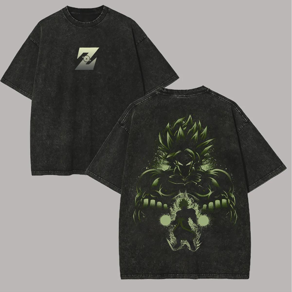 Broly T Shirt Men Acid Wash Oversized Anime Legendary Saiyan Cotton Vintage Gym Streetwear Green Shadow Graphic Back Tee Top M
Broly T Shirt Men Acid Wash Oversized Anime Legendary Saiyan Cotton Vintage Gym Streetwear Green Shadow Graphic Back Tee Top M