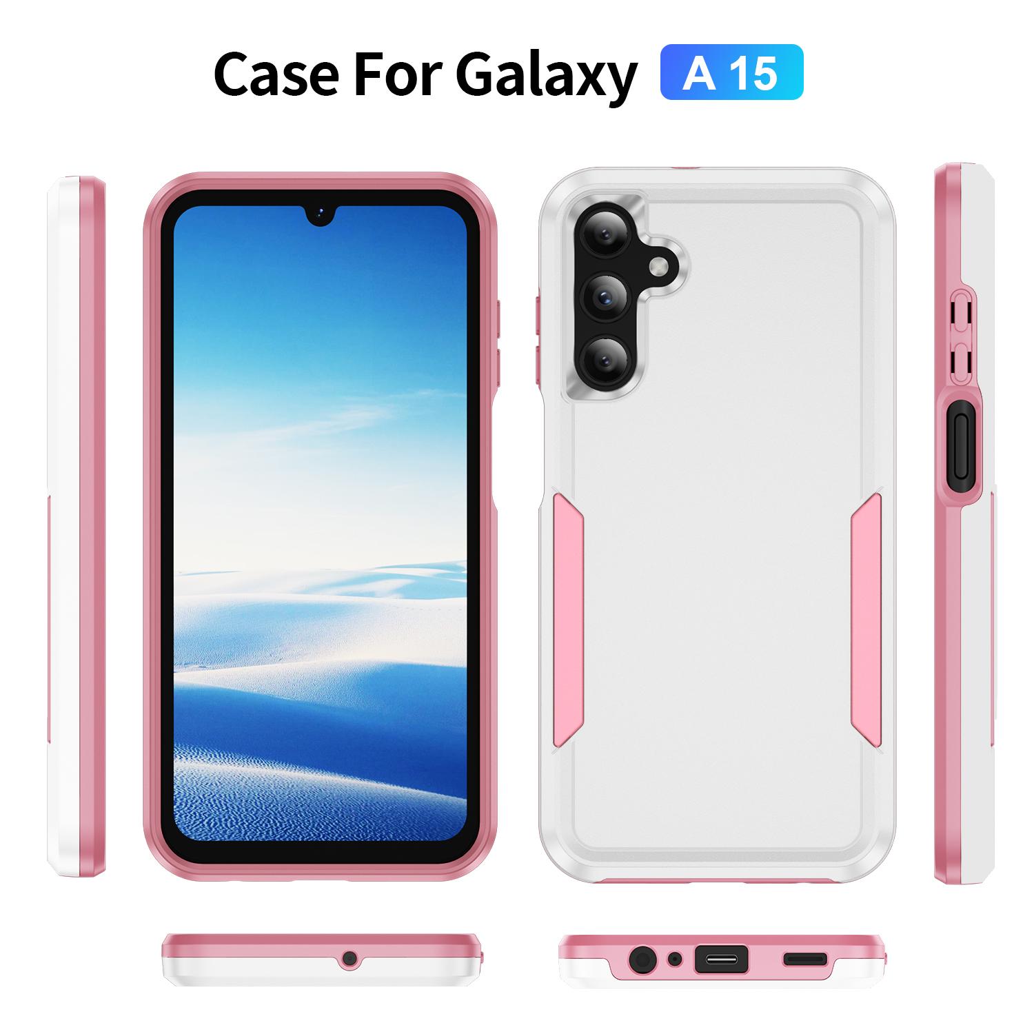 For Samsung Galaxy A15 4G/5G Case PC+TPU Military Grade Drop Protective Phone Cover Purple+Black
For Samsung Galaxy A15 4G/5G Case PC+TPU Military Grade Drop Protective Phone Cover Purple+Black